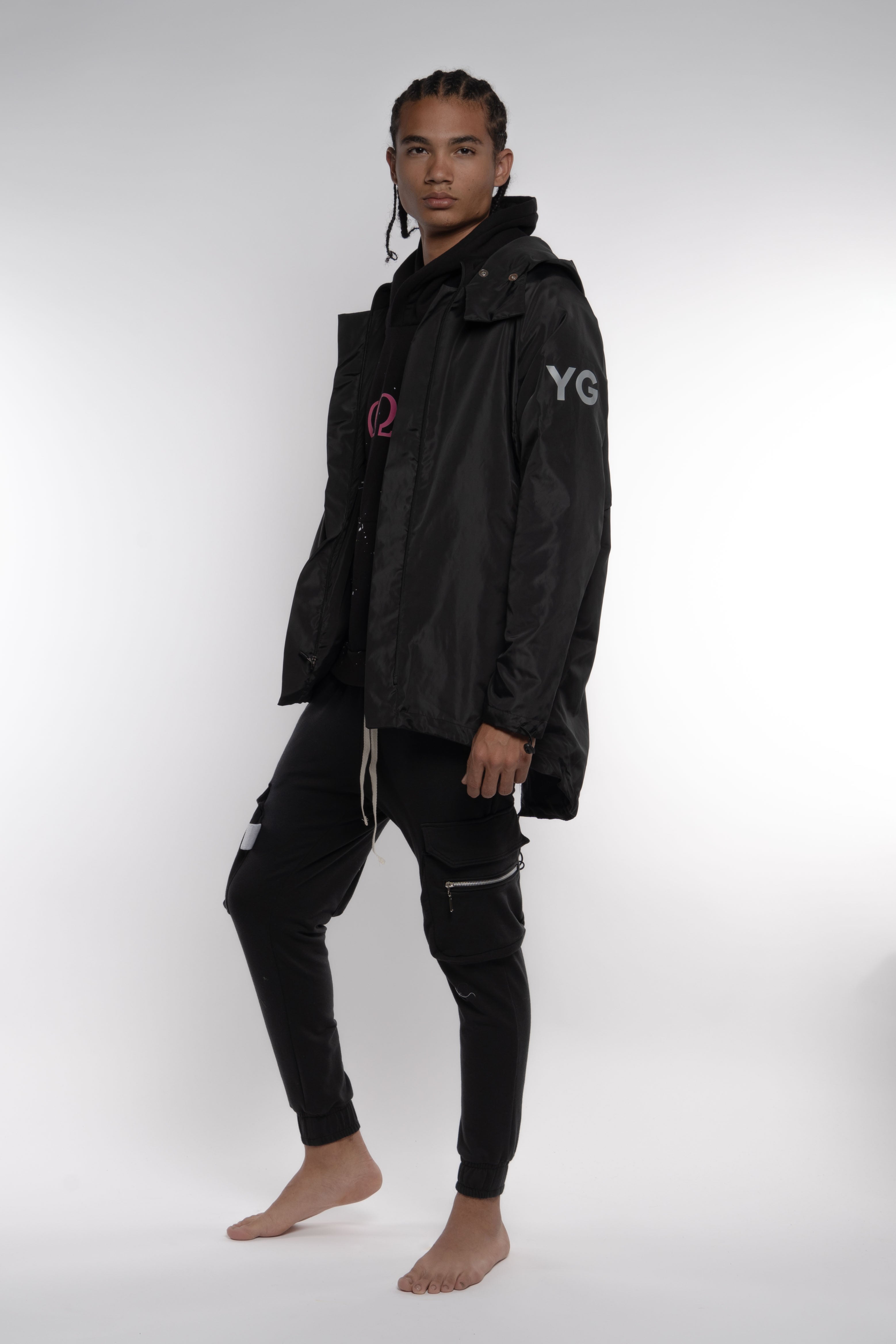 YG Black Raincoat