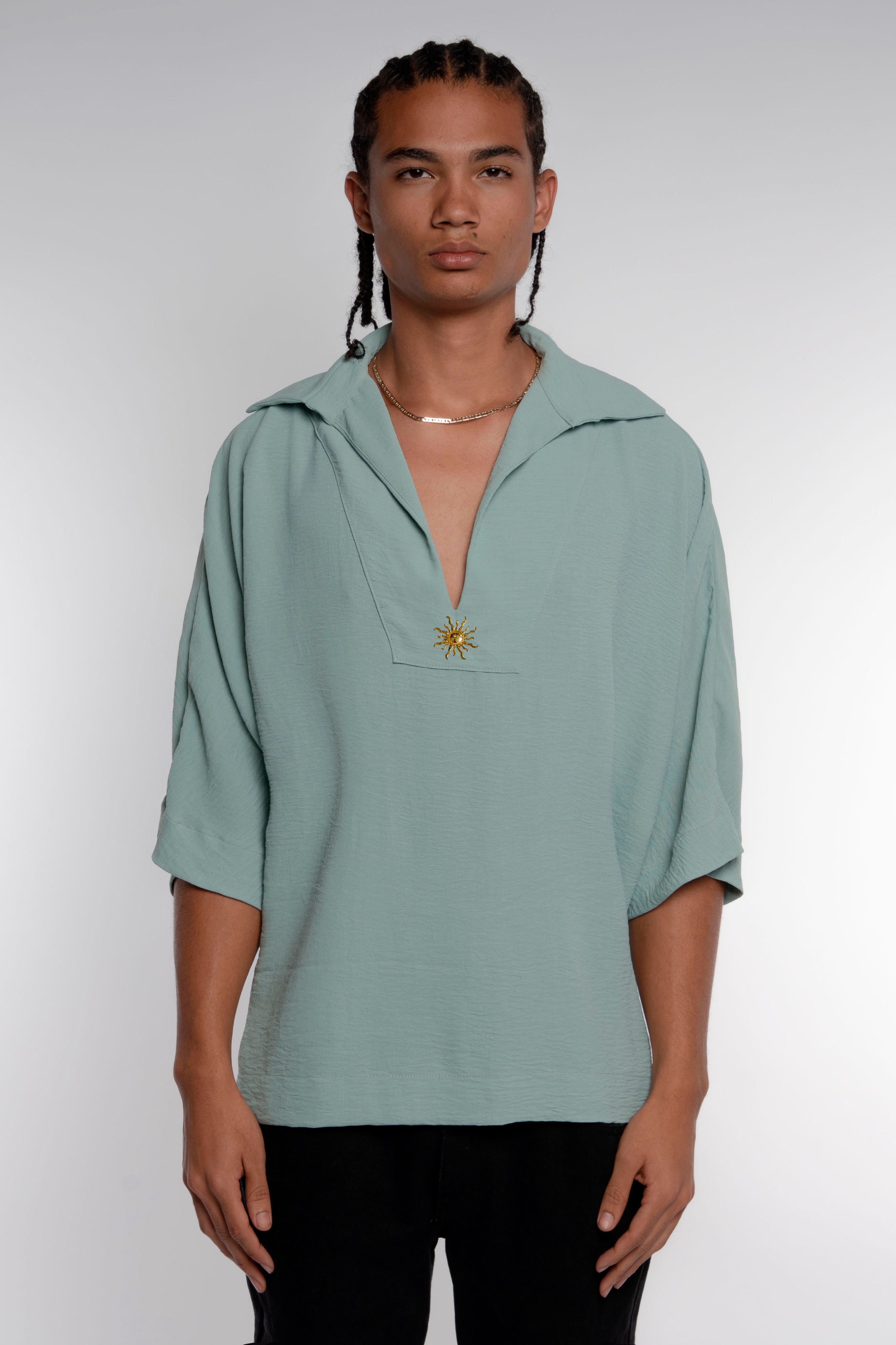 Sundra Light Green Shirt